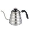 Gooseneck Kettle with Thermometer 1.2L Stainless Steel