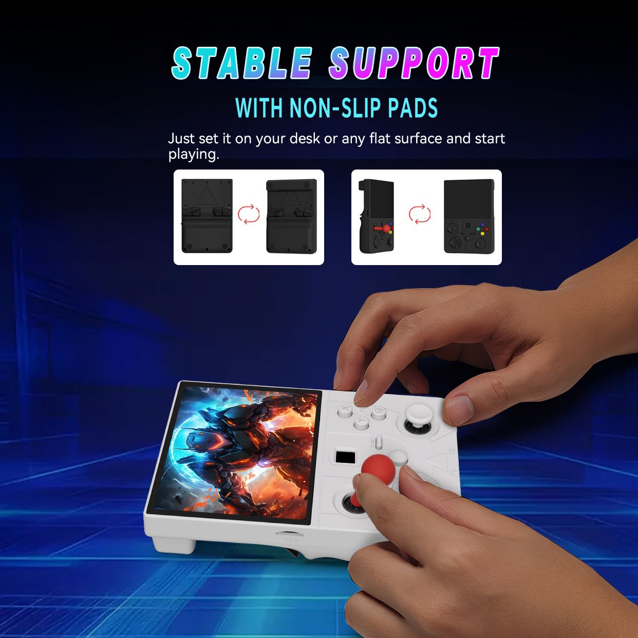 Dc45V Retro Handheld Game Console 4.5&Quot; Ips 64Gb Blue – Sumo Deals Dc45V Retro Handheld Game Console 4.5&Quot; Ips 64Gb Blue - Image 8