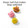 Squeaky Dog Toy Set - 3-Piece Plush Balls