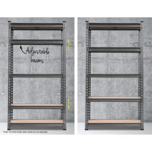 Giantz 1.5M Garage Shelving Warehouse Rack Pallet Racking Storage Shelf Charcoal Product Image