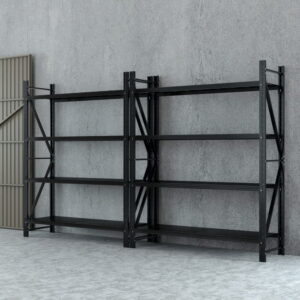 Giantz 4Mx2.4M Garage Shelving Warehouse Rack Black product image