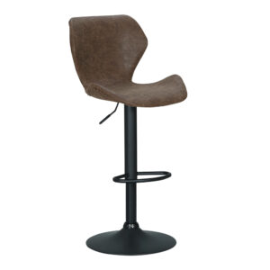Artiss Bar Stools Kitchen Counter Stools Swivel Gas Lift Vintage Chairs Brown X2 Product Image