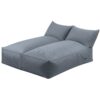 Artiss 2-Seater Outdoor Bean Bag Chair Cover, Grey – Sumo Deals Artiss Outdoor Bean Bag Chair Cover (No Filler) 2 Seater Beanbag Lounge Sofacover Adults Splash-Proo Product Image