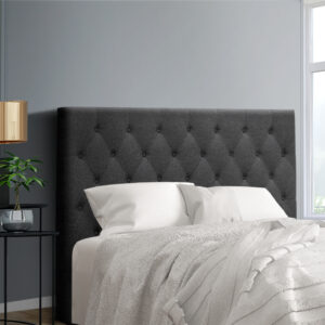 Artiss Bed Head Headboard Double Size Fabric - CAPPI Charcoal product image