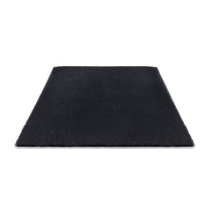 Artiss Floor Rug 140x200cm Plush Area Shaggy Rug Living Room Bedroom Carpet Black product image
