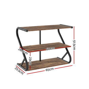 Artiss 3-Tier Black Shoe Rack Cabinet – Sumo Deals Artiss Shoe Rack Cabinet Shoe Storage Stand 3 Tiers Black Product Image