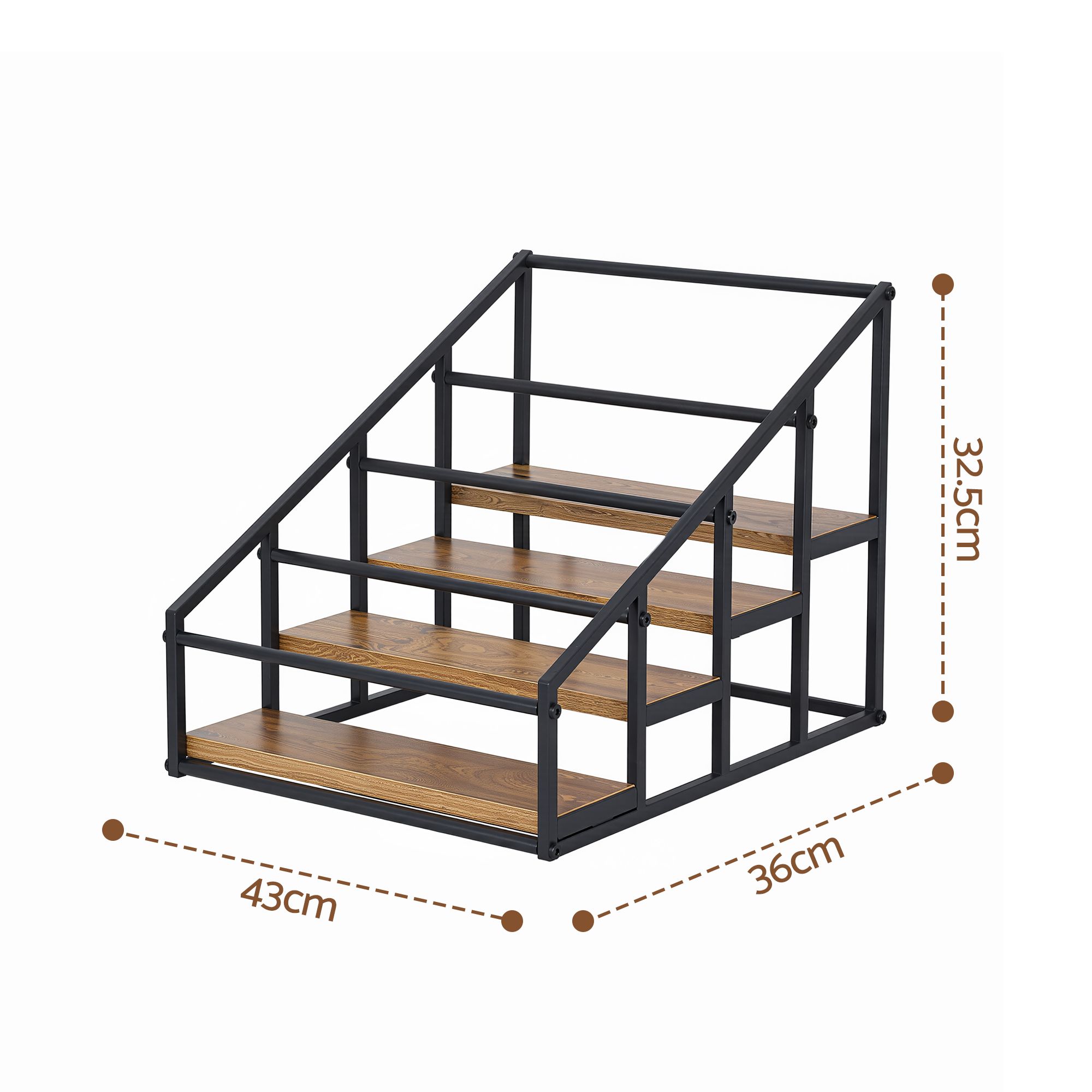 Artiss 4-Tier Wine Rack | 16-Bottle Tabletop Holder – Sumo Deals Artiss 4-Tier Wine Rack Tabletop Countertop Wine Bottle Holder 16 Bottles Freestanding Black &Amp; Wood Product Image
