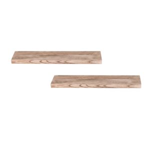 Artiss Floating Wall Shelf Set Of 2 Wood 90Cm Product Image