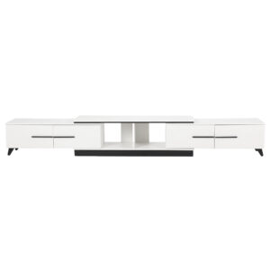 Artiss Extendable Tv Cabinet Entertainment Unit Stand White Product Image