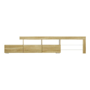Artiss Caya 215Cm Led Entertainment Unit – Sumo Deals Artiss Entertainment Unit Tv Cabinet Led 215Cm Pine Caya Product Image