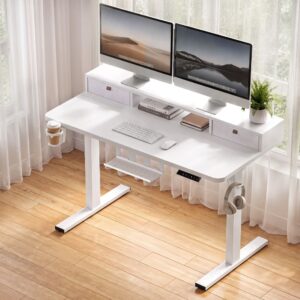 Artiss Electric Standing Desk Height Adjustable Home Office 120cm White product image