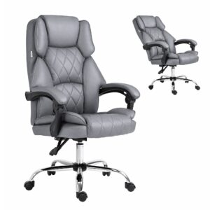 Artiss Executive Office Chair Recliner Grey product image