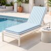 Gardeon Outdoor Chaise Lounge Cushion Blue – Sumo Deals Gardeon Outdoor Chaise Lounge Cushion Lounge Chair Pad Sunbed Mattress Blue Product Image