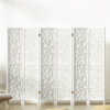 Artiss Clover White 6 Panel Room Divider Screen – Sumo Deals Artiss 6 Panel Room Divider Screen 244X170Cm Clover White Product Image