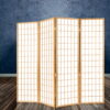 Artiss 6 Panel Room Divider Screen 261x179cm Natural product image