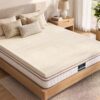 Giselle Bedding Queen Latex Mattress Topper 7-Zone Natural Latex Core Breathable 5cm product image
