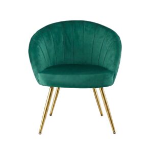 Artiss Eloise Green Velvet Armchair – Sumo Deals Artiss Armchair Velvet Green Eloise Product Image