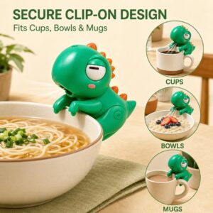 Cute Office Food Cooling Fan, Soup Blower,Food Cooling Fan &Amp; Soup Blower: Clip-On, Usb Rechargeable, Product Image