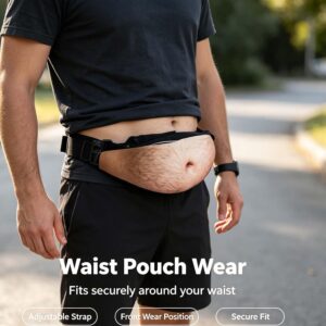 Hairy Beer Belly Fanny Pack | Light Hair – Sumo Deals Beer Belly Fanny Pack, Hairy Belly Fanny Pack, Dad Bod Belly Fanny Packs Multiple Styles, Zippered P Product Image