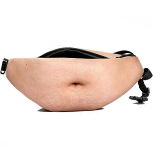 Beer Belly Fanny Pack, Hairy Belly Fanny Pack, Dad Bod Belly Fanny Packs Multiple Styles, Zippered P product image