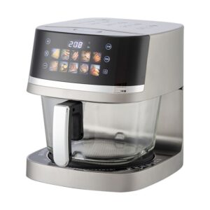 5L Smart Air Fryer with 360° Visible Glass Window, Zero-Coating Titanium Pot, Large Color Screen, O product image