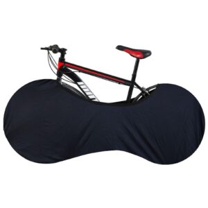 Indoor Stretchable Bicycle Frame Cover, Dust & Scratch Protection for Home Storage, 160*66cm (black) product image