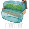 2 Pack 35.5*14*18Inch Green Garden Covers For Raised Beds,Pop Up Mesh Plant Cover, 40% Sunblock Shad Product Image
