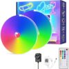 32.8ft LED Neon Rope Lights with APP/Remote Control,Flexible DIY Design,Music Sync Neon Lights for W product image