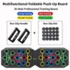 30 Holes Push-Up Board | Foldable Home Fitness Gear – Sumo Deals 30 Holes Push‑Up Board, Portable Foldable Fitness Equipment For Home Indoor Outdoor, Body Shaping Product Image