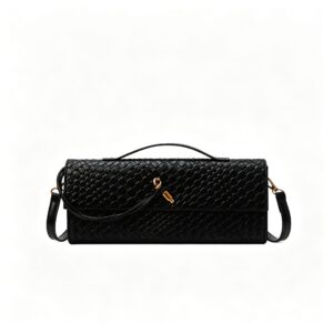 Woven Women Bag French Stick Bag Evening Organ Bag, Fashion Clutch Shoulder Crossbody Bag, Halloween product image
