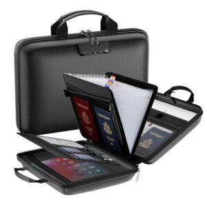 EVA Fireproof Transparent Expanding File Folder Portable A4 Document Organizer, Halloween Home Offic product image