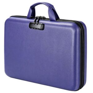 EVA Blue Fireproof Color Expanding File Folder A4 Portable Handheld Document Bag, Halloween Document product image