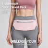 Running Waist Bag For Men Women Outdoor Sports Phone Pouch Slim Close‑Fitting Nylon Waist Pack, Ch Product Image