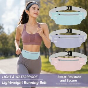 Running Waist Bag For Men Women Outdoor Sports Phone Pouch Slim Close‑Fitting Nylon Waist Pack, Ha Product Image