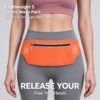 Running Waist Bag For Men Women Outdoor Sports Phone Pouch Slim Close‑Fitting Nylon Waist Pack, Ho Product Image