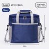 Insulated Lunch Bag Waterproof Thickened Aluminum Foil Meal Tote Bag, Large‑Size For Student Offic Product Image