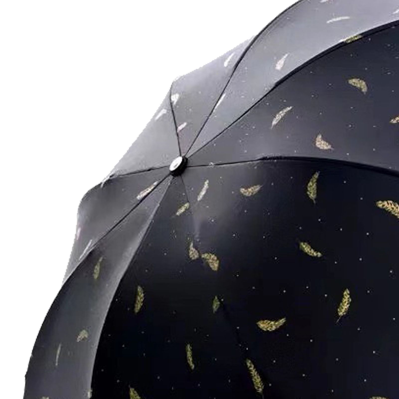 Portable Tri-Fold Umbrella | Uv Protection &Amp; Rain – Sumo Deals Portable Umbrella Tri Fold 8 Ribs Manual Uv Proof Rain Sun Umbrella For Men Women Gift Product Image