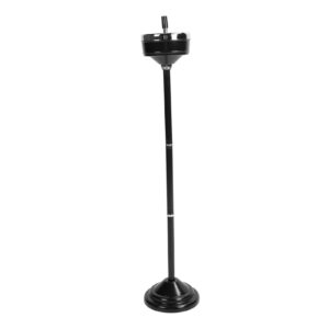 Floor Ashtray Self Cleaning Detachable Adjustable Height Standing Ash Tray with Lid for Restaurant K product image