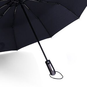 Automatic Umbrella 10 Ribs 1 Button Open Windproof Foldable Umbrella With Anti Slip Handle Product Image