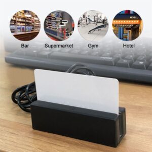 Usb Magnetic Card Reader | 3 Tracks Swiping Machine – Sumo Deals 3 Tracks Magnetic Stripe Card Reader Card Swiping Machine Card Reader Magnetic Stripe Usb Card Reade Product Image