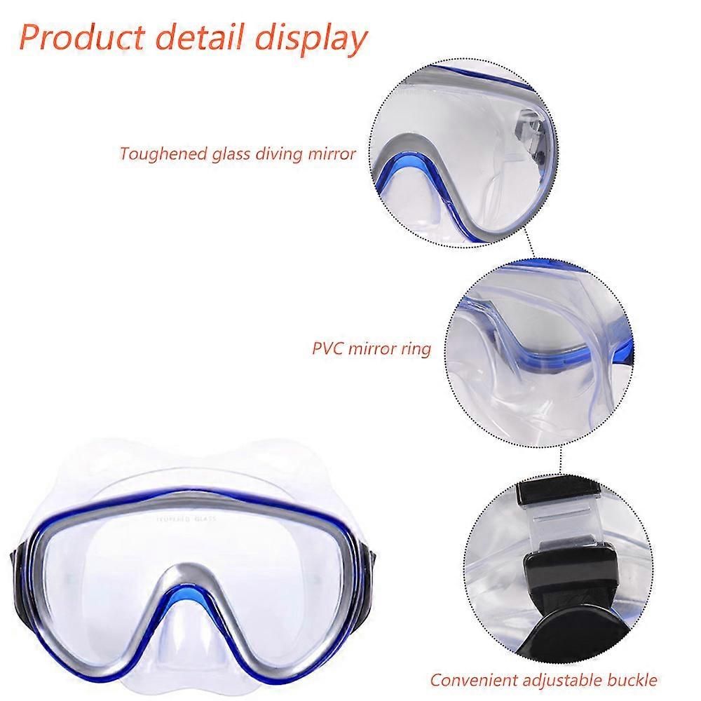 Pink Adult Diving Goggles | Large Frame Snorkel Mask – Sumo Deals Adult Diving Goggles, Large Frame Universal Snorkelling Glasses Mask, Pink Product Image