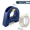 Masking Tape Dispenser with Serrated Metal Cutting Edge Ergonomic Arch Design for Painting Edging, T product image