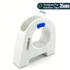 Masking Tape Dispenser with Serrated Metal Cutting Edge Ergonomic Arch Design for Painting Edging, T product image