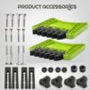 Woodworking Featherboard for Table Saw Router Table and Band Saw, Multi-Color Safety Pressure Board product image