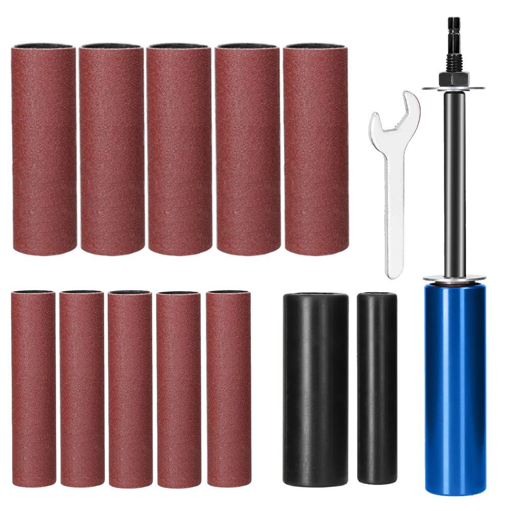 Electric Sanding Stick | Quick-Change Hex Shank Tool – Sumo Deals Handheld Electric Sanding Stick With Quick-Change Hex Shank For Wood Metal Plastic Glass Stone Polis Product Image
