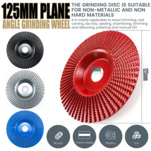 125Mm Angle Grinder Wood Carving Disc - Flat Shaping Wheel – Sumo Deals Angle Grinder Wood Carving Disc 125Mm Flat Beveled Shaping Wheel For Woodworking Diy Polishing Debur Product Image