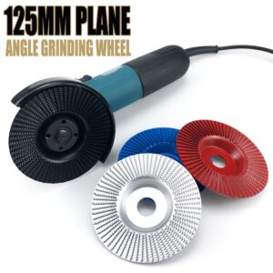 125Mm Angle Grinder Wood Carving Disc - Flat Shaping Wheel – Sumo Deals Angle Grinder Wood Carving Disc 125Mm Flat Beveled Shaping Wheel For Woodworking Diy Polishing Debur Product Image