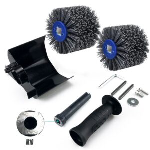 Nylon Abrasive Wire Drum Polishing Wheel for Portable Belt Sander and Angle Grinder, Rotary Brush fo product image