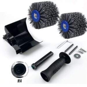 Nylon Abrasive Wire Drum Polishing Wheel for Portable Belt Sander and Angle Grinder, Rotary Brush fo product image
