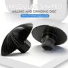 Versatile Shaping Milling Disc for M14 Angle Grinder, Carbon Steel Carving Wheel for Metal Grinding, product image
